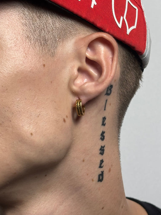 Argola Dourada | Banhada a Ouro - Bold Loop