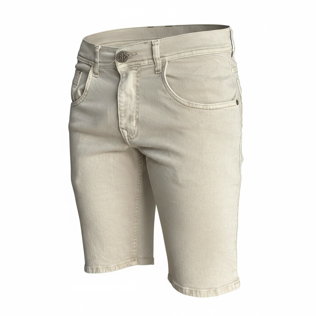 Bermuda ELLUS  | Sarja Stretch - Gray Vintage