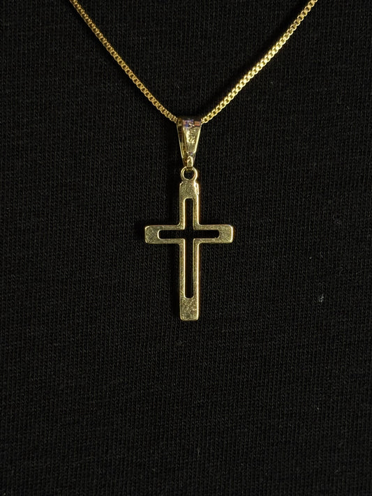 Pingente | Banhado a Ouro 2 anos de garantia - Cruz