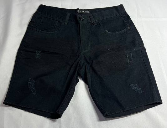 BERMUDA JEANS CAKTOS PRETA