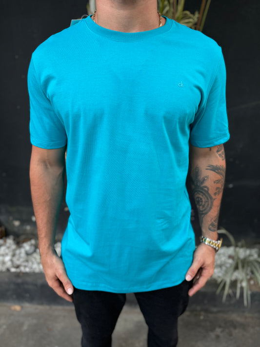 CAMISETA CALVIN KLEIN| Básica Essencial - Azul