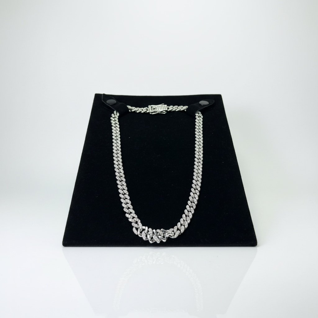 Corrente Ice | Zircônias - 60cm