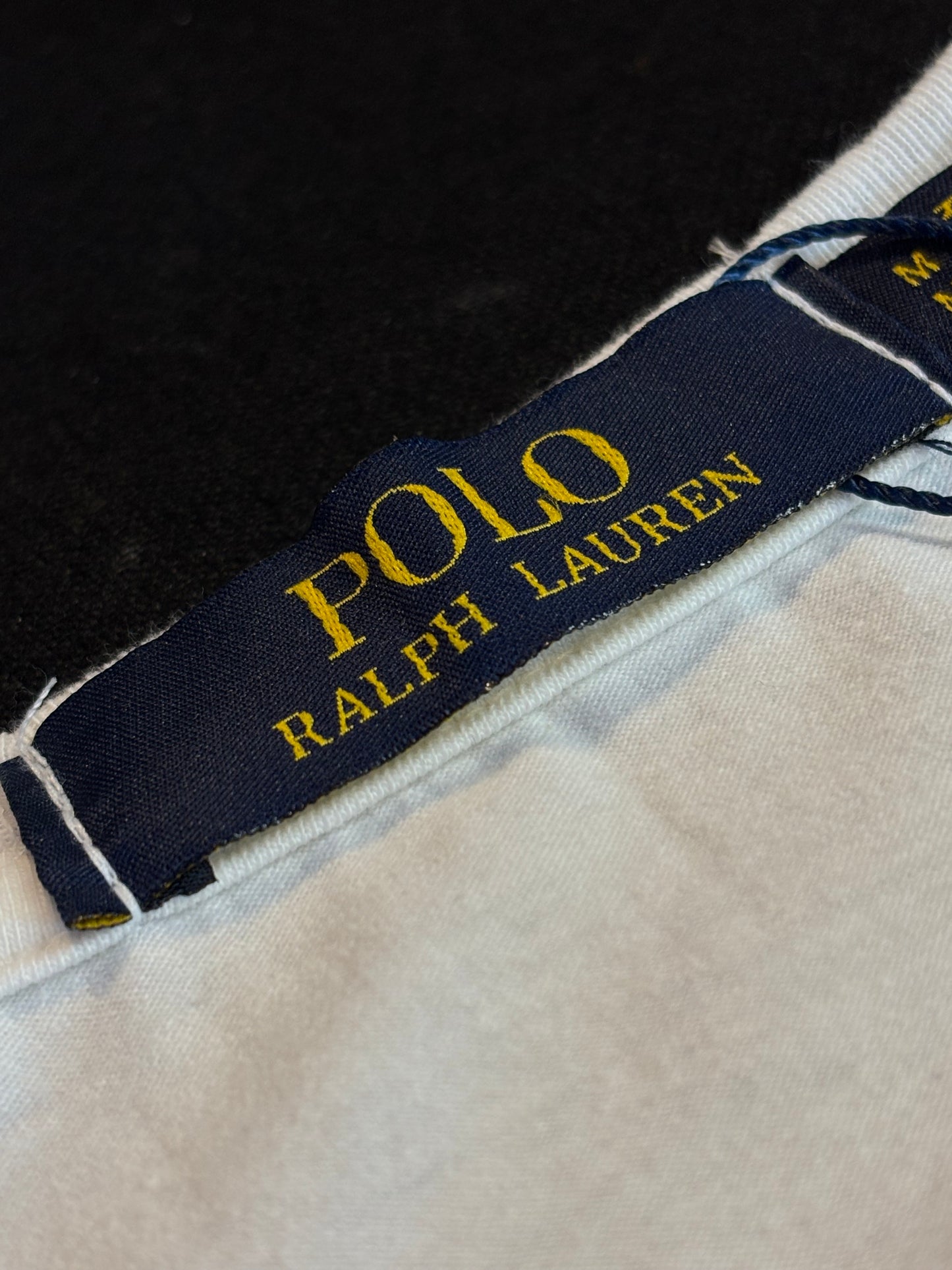 T-Shirt Ralph Lauren Tee Special Cotton Pima Branca Nuvem