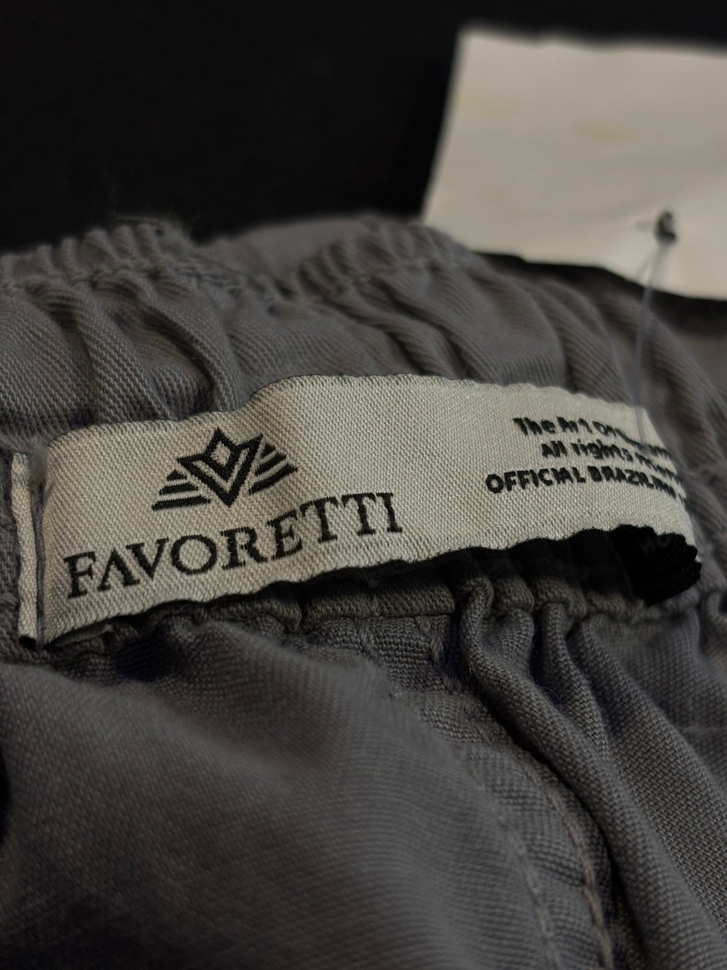 Short Casual Favoretti | Sarja Ateliê - Cinza