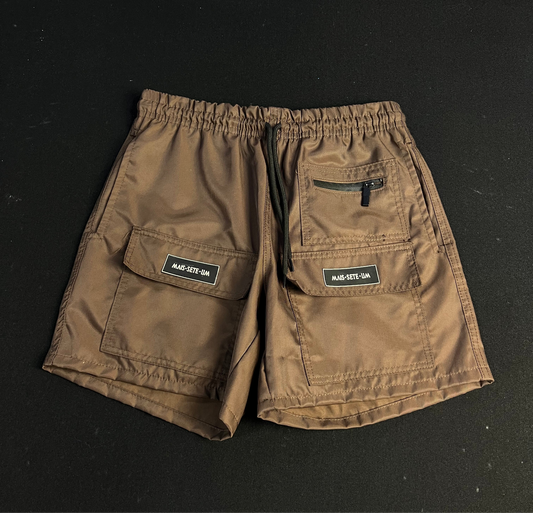 Short Cargo +71 | Natural Flow - Marrom