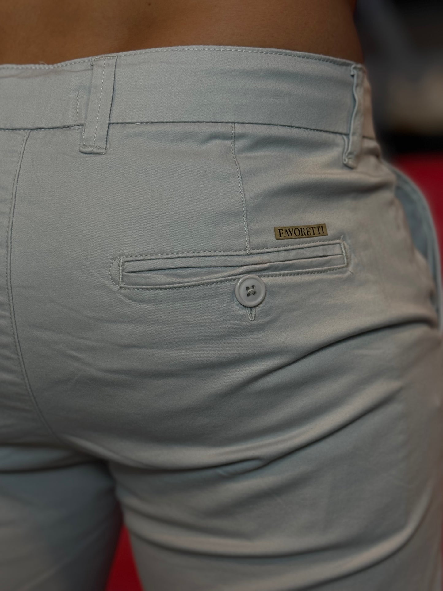 Calça Favoretti Alfaiataria cinza