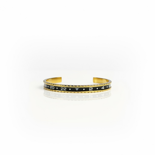 Bracelete Velocity | Iconic Luxury 2 anos de garantia - Gold Steel