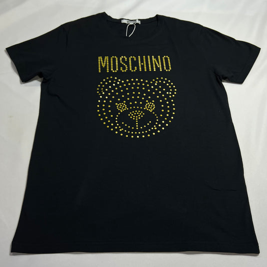 CAMISETA PERUANA MOSCHINO PRETA