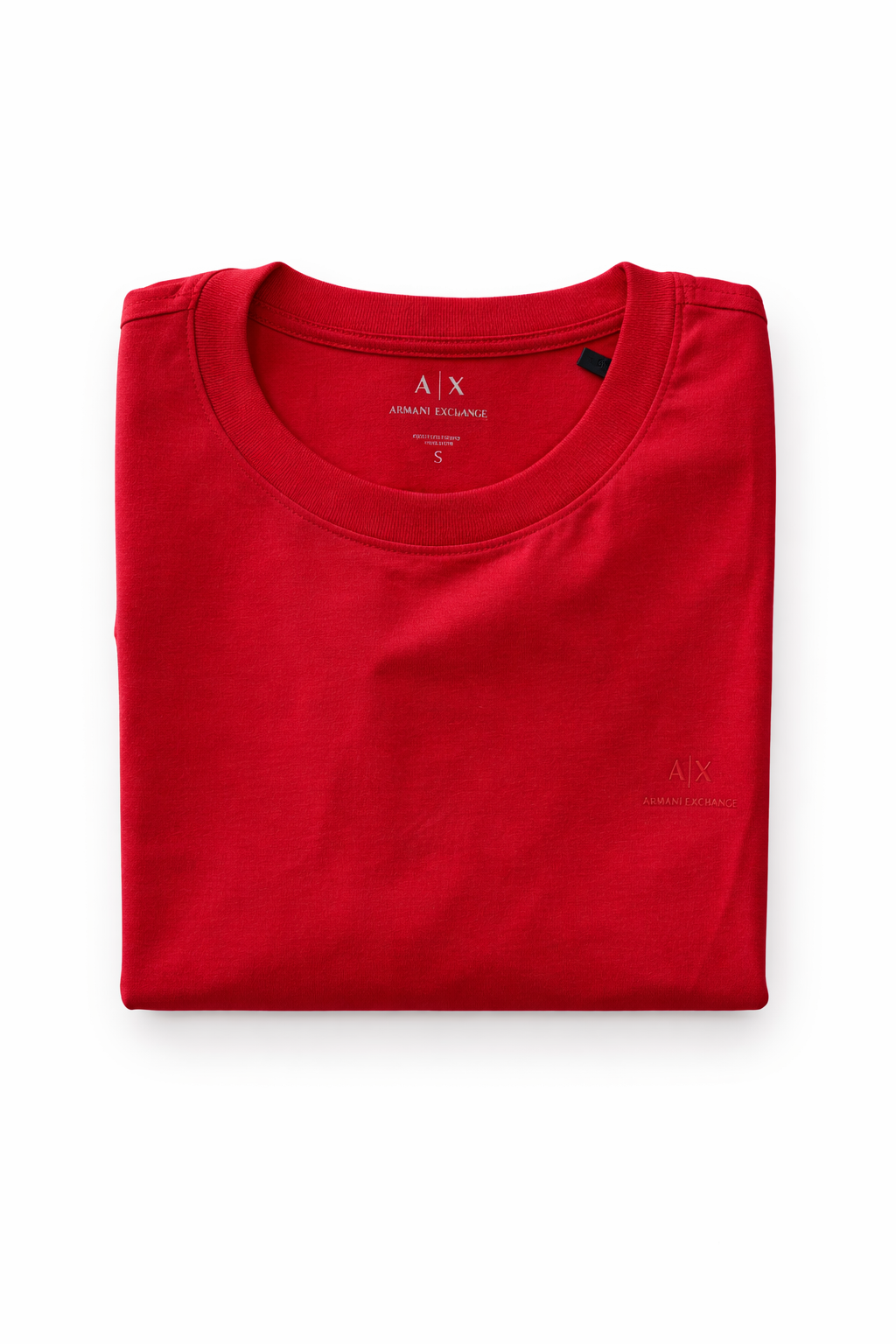 T-Shirt Armani Exchange | Special Tee Super Cotton Pima - Vermelho Ferrari
