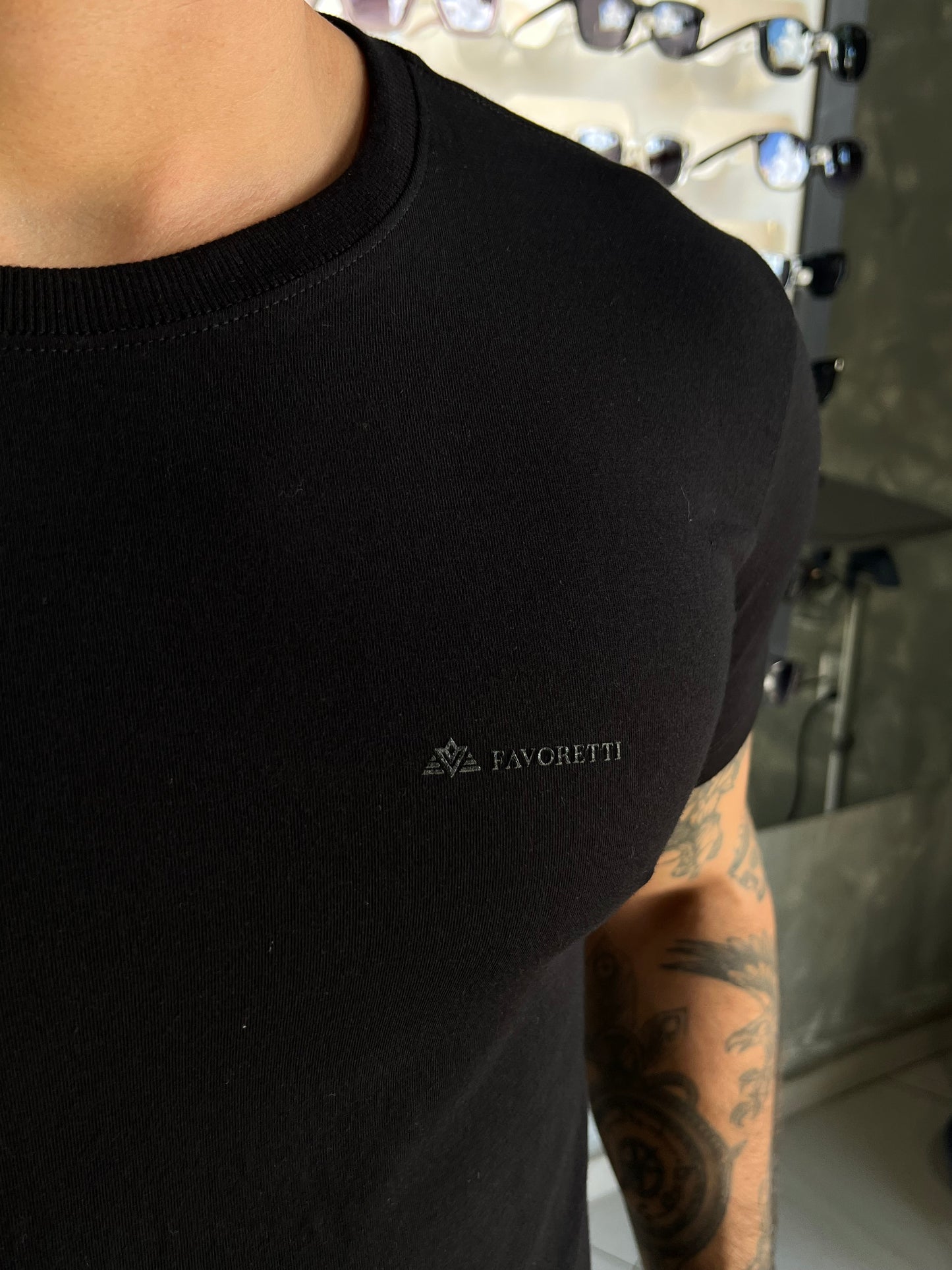 T-Shirt FAVORETTI Essenza FAV CLÁSSICA MONOCHROME