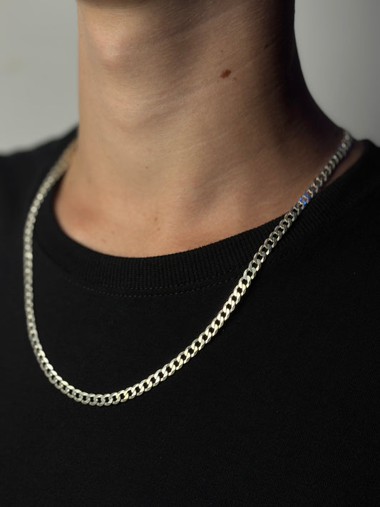 Corrente De Prata Grumet Master 60CM