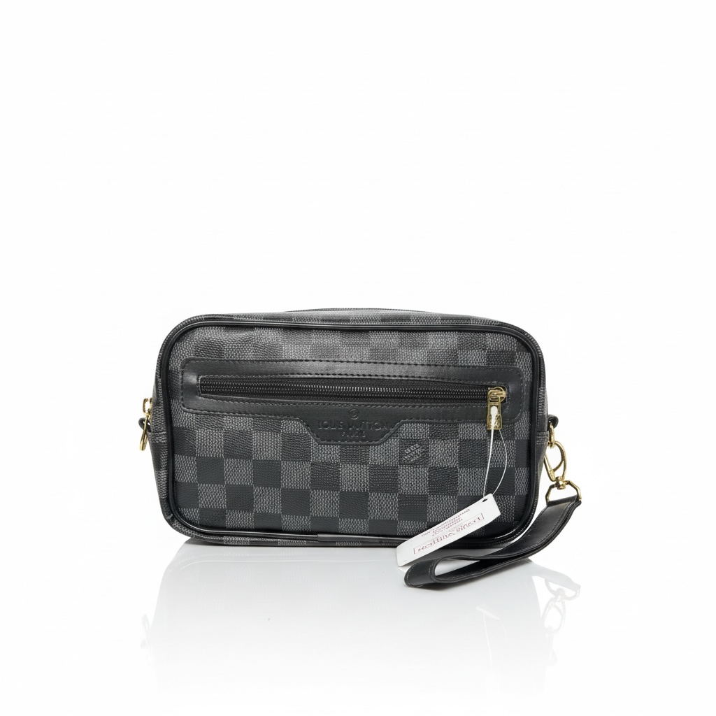 Necessaire Louis V | Pattern - Black & Graphite