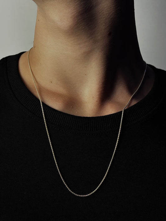 Corrente De Prata Necklace 60CM