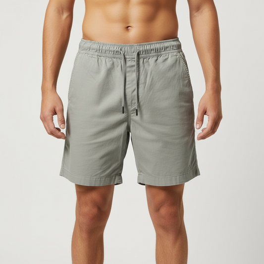 Short Casual Favoretti | Sarja Ateliê - Safari Sage Cáqui