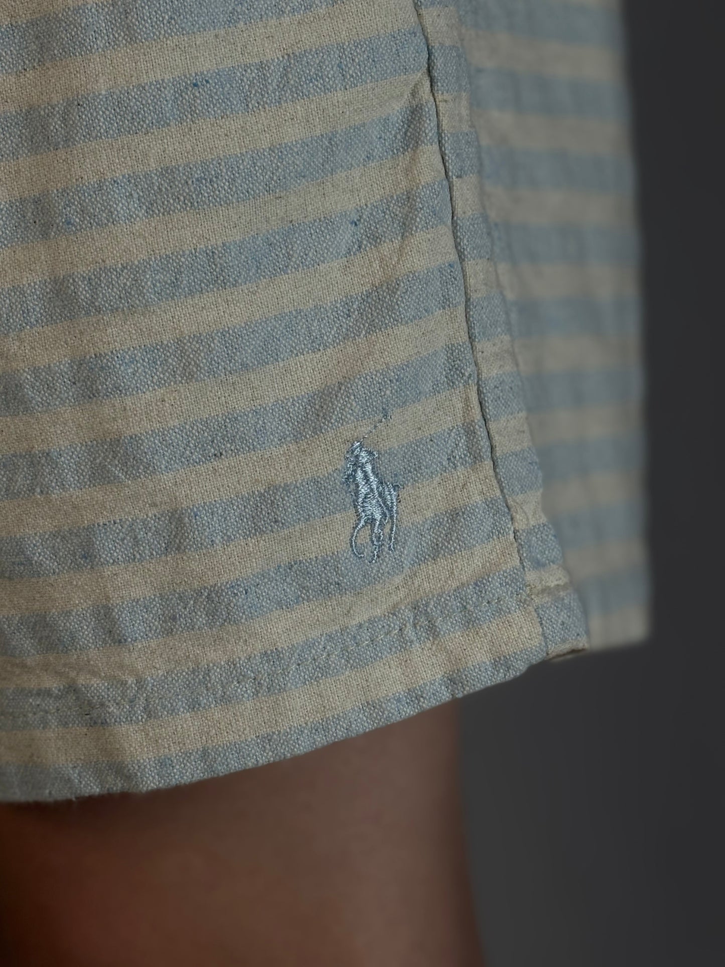 Short Casual Polo Ralph Lauren | Sarja natural Flow - Listrado Azul