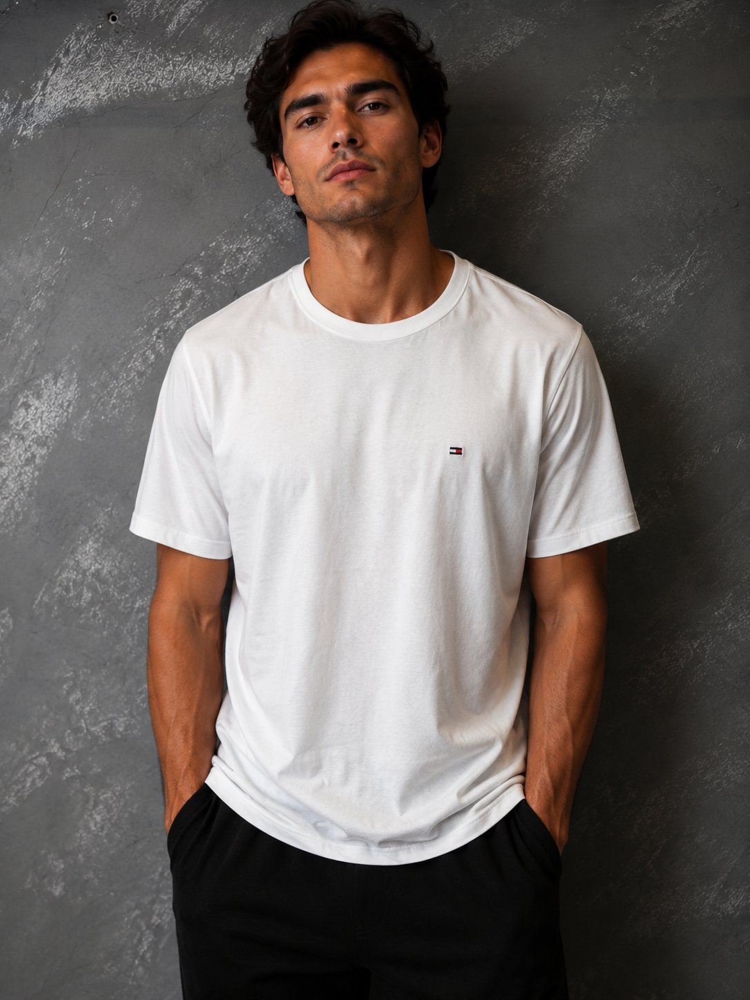 T-Shirt Tommy | Pima - Branca