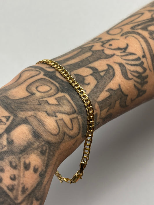 Pulseira Grumet +| Banhado a Ouro 3 anos de garantia