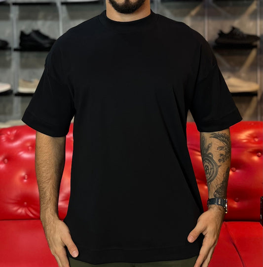Oversized Favoretti Essential Preto Belga