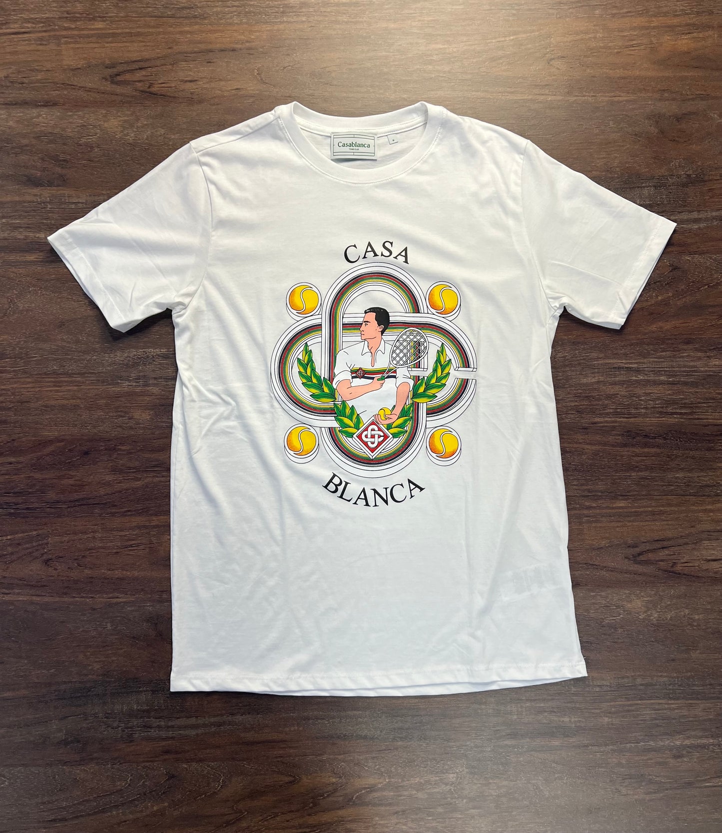 Camiseta Peruana Casablanca Tênis Branca