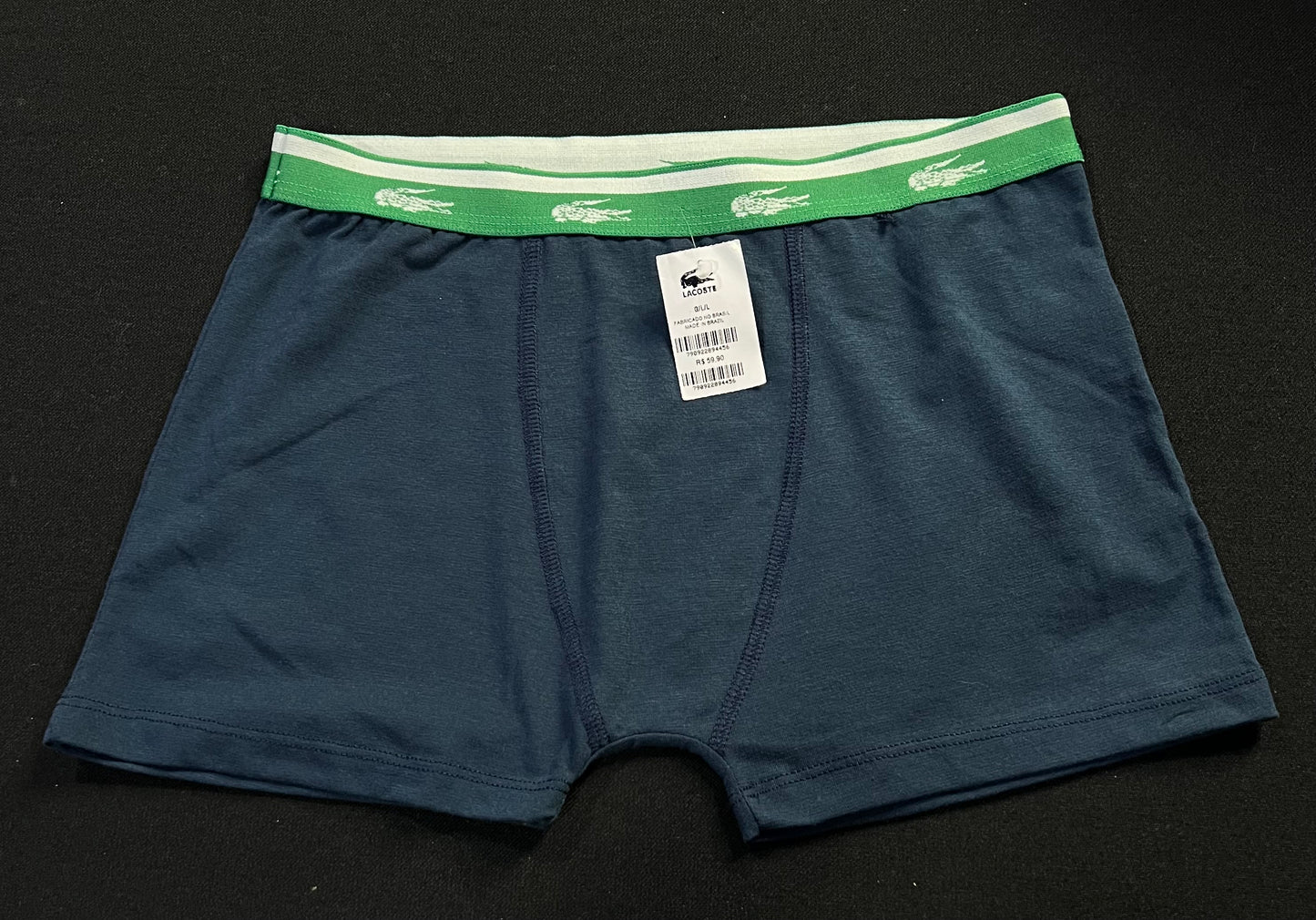 Cueca Lacoste| Azul Marinho