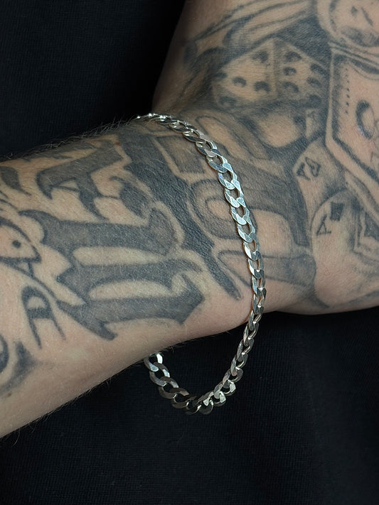 Pulseira De Prata Grumet Master 20CM