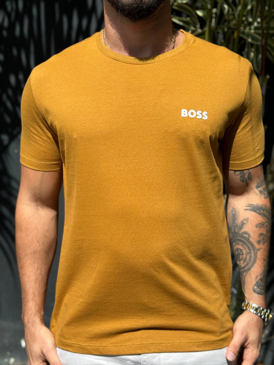 Camiseta Peruana Boss Mostarda