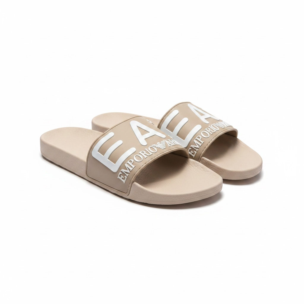 Sandália Armani | Slide - Creme