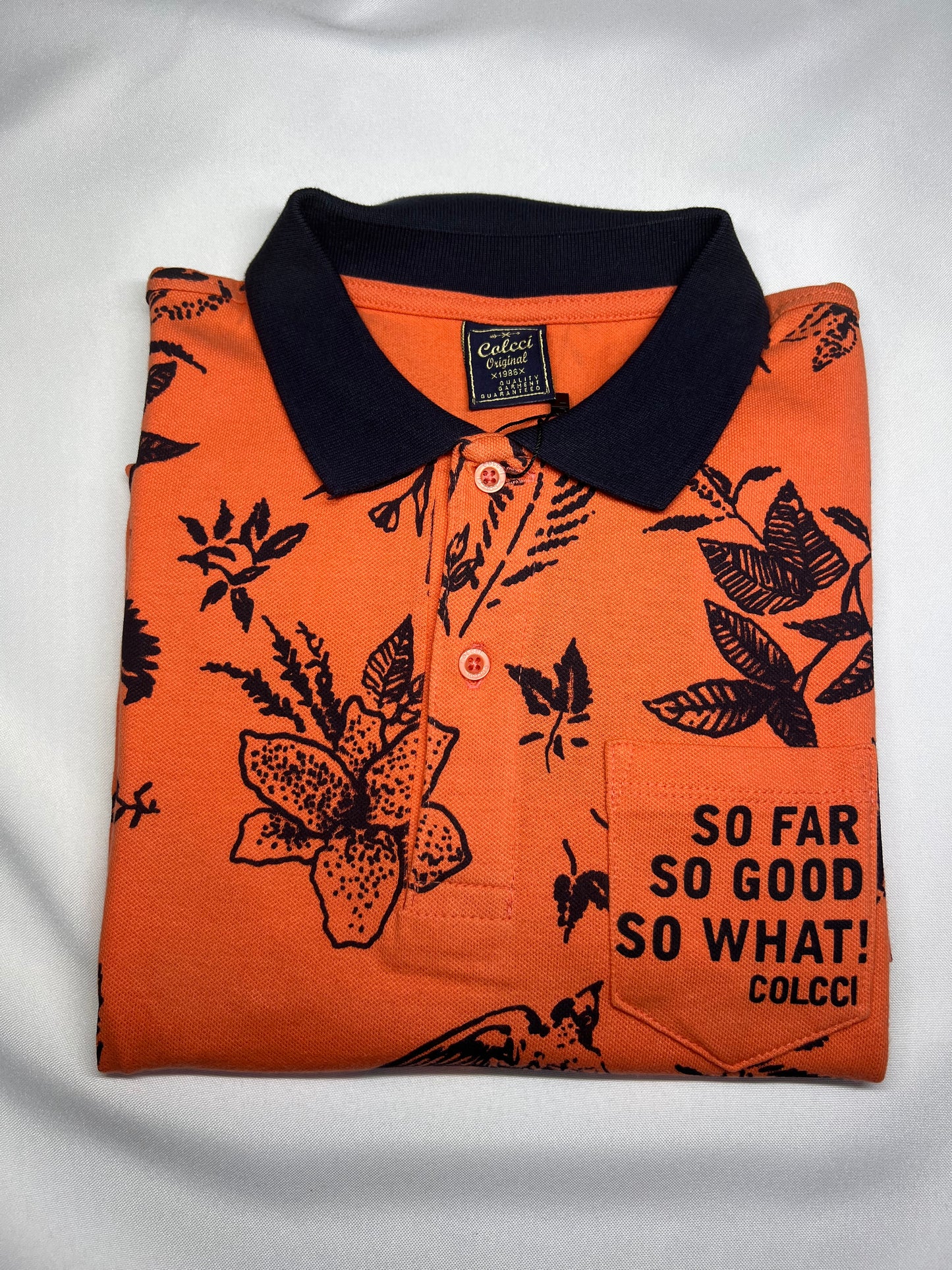 CAMISA GOLA POLO COLCCI LARANJA
