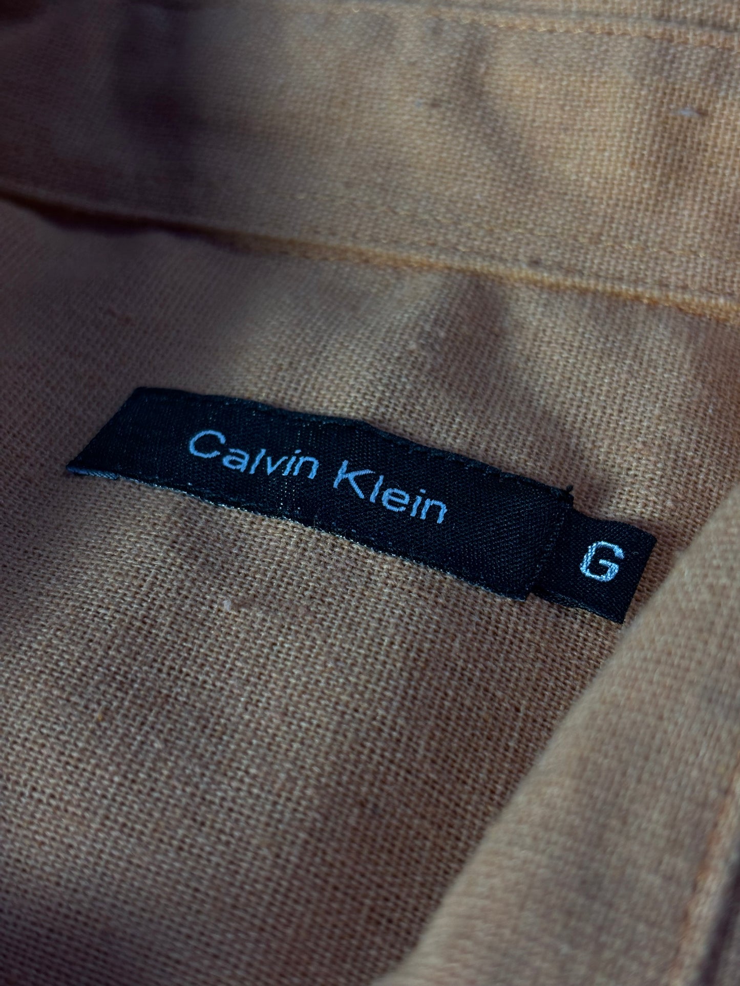 Camisa X | Casual Linho - Peach
