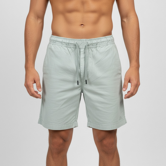 Short Casual Favoretti | Sarja Ateliê - Ice Water Green Chrystal