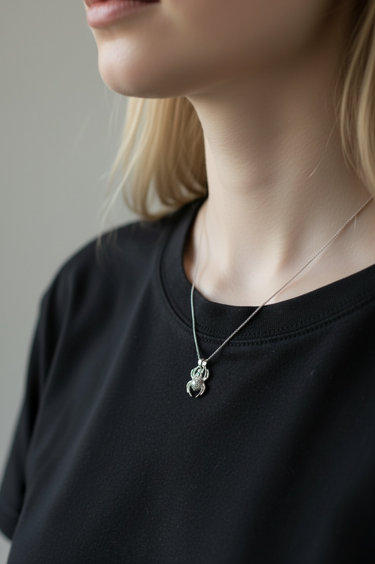 Pingente Aranha Prata italiana 925