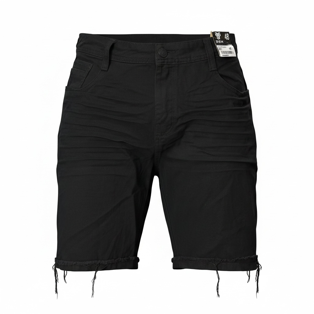 Bermuda Jeans DGN | Denin Style - All Black