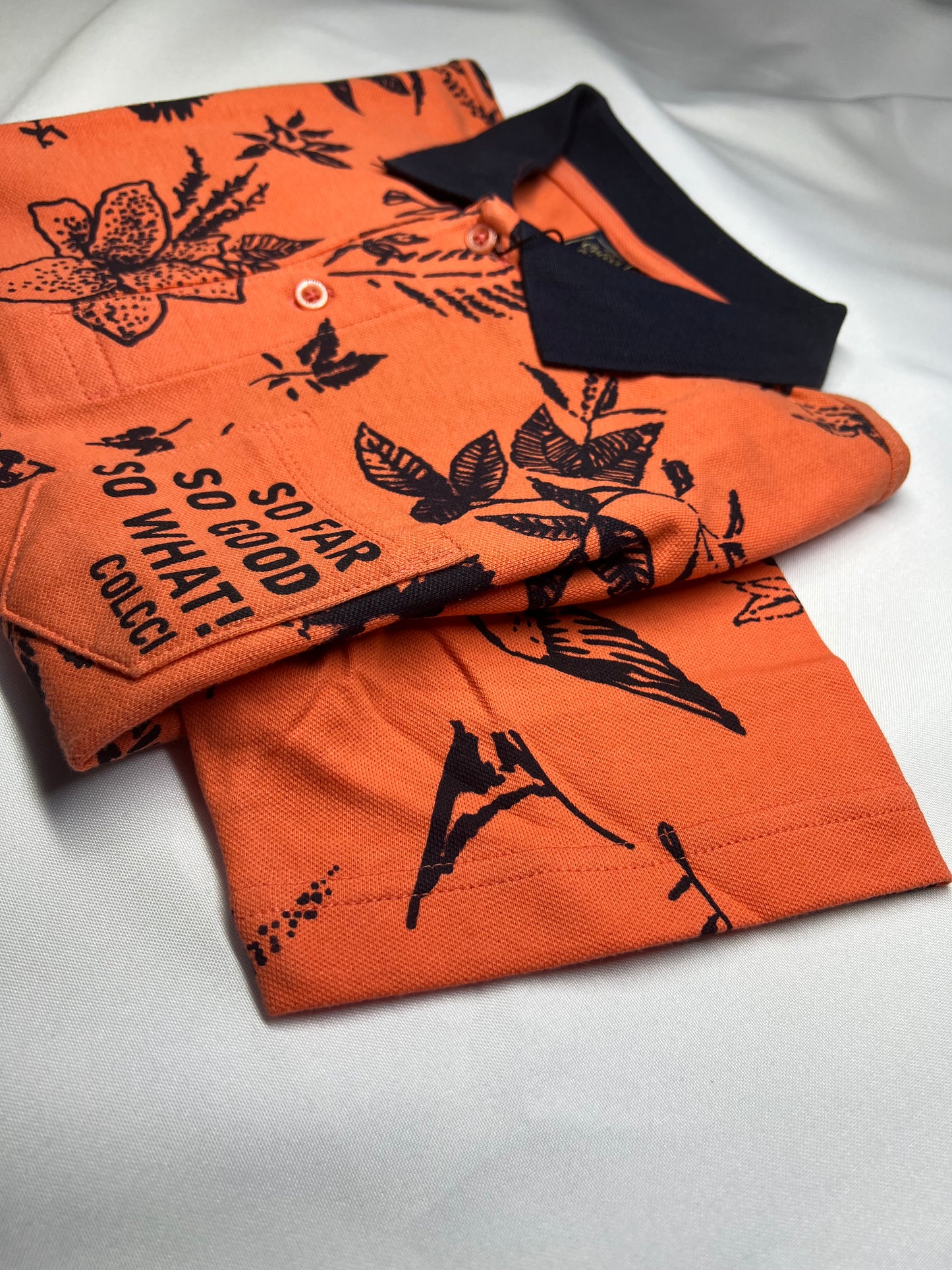 CAMISA GOLA POLO COLCCI LARANJA