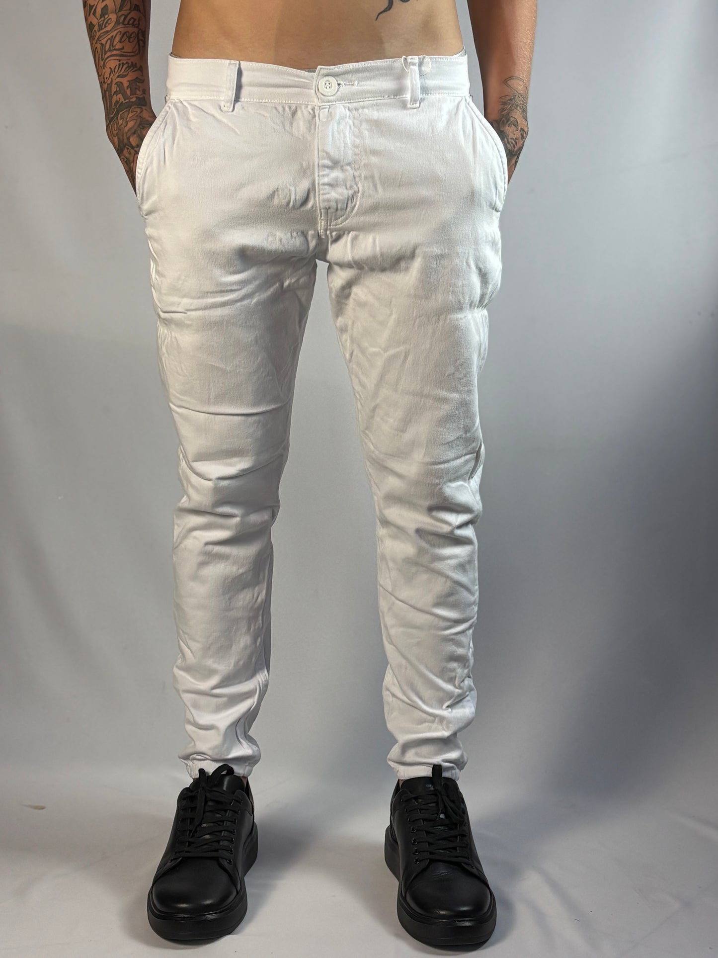 Calça X Alfaiataria| Super Skinny -  White
