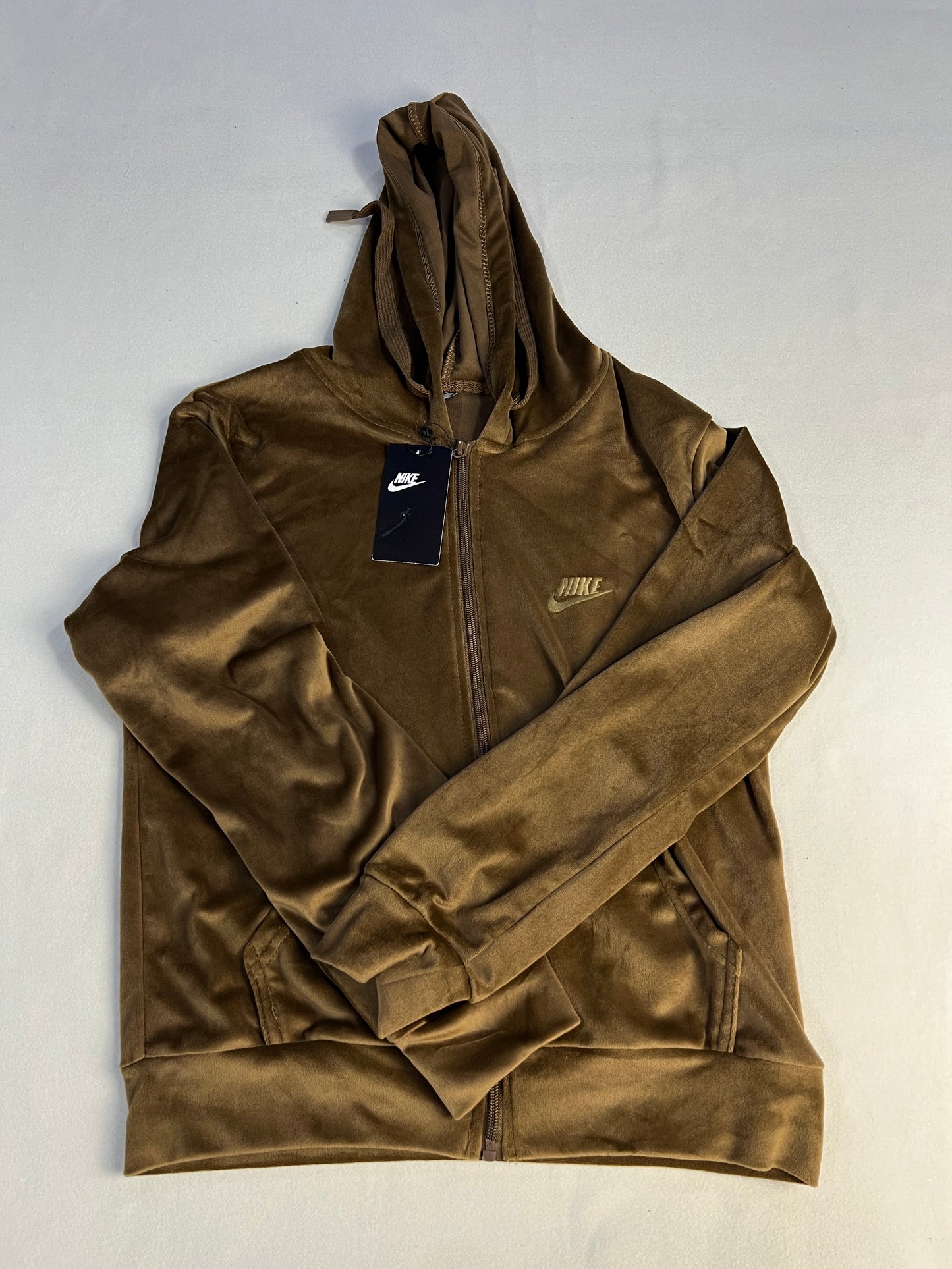 MOLETOM NIKE - MARROM