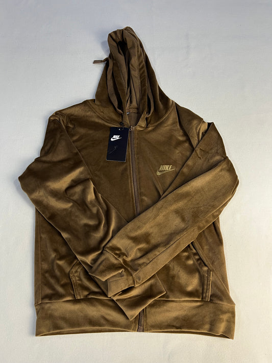 MOLETOM NIKE - MARROM