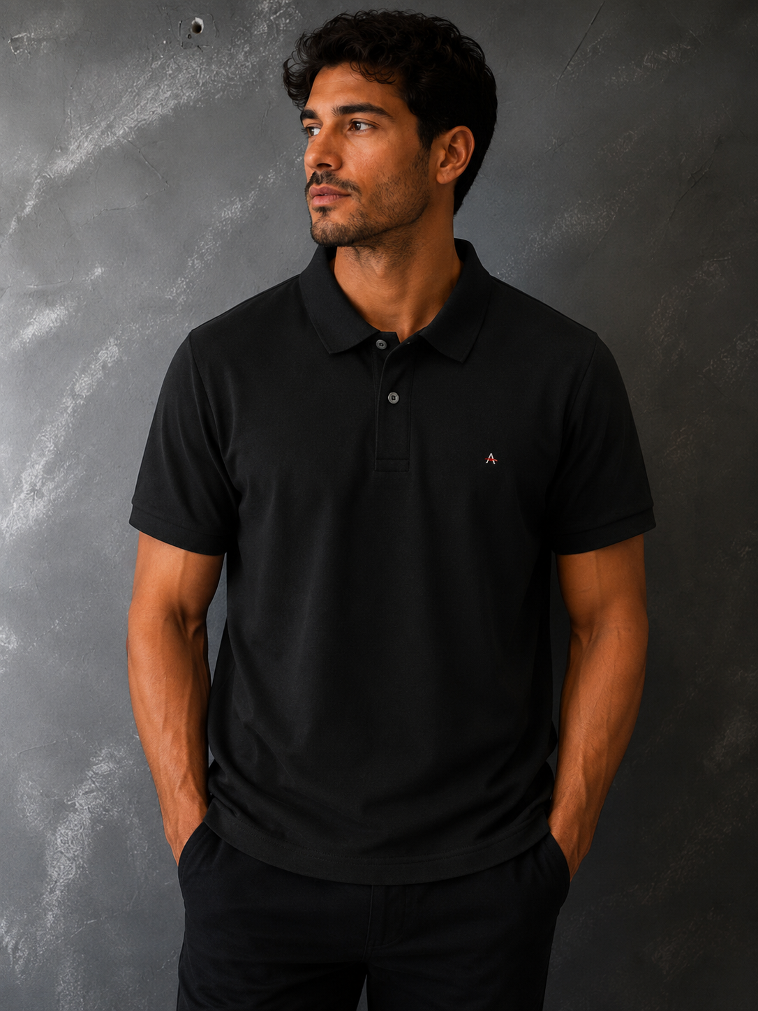 Camisa Polo Aramis Preta