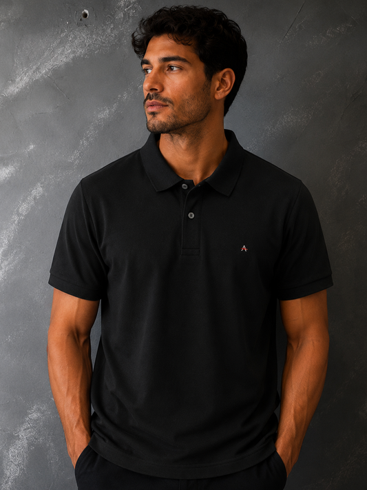 Camisa Polo Aramis Preta
