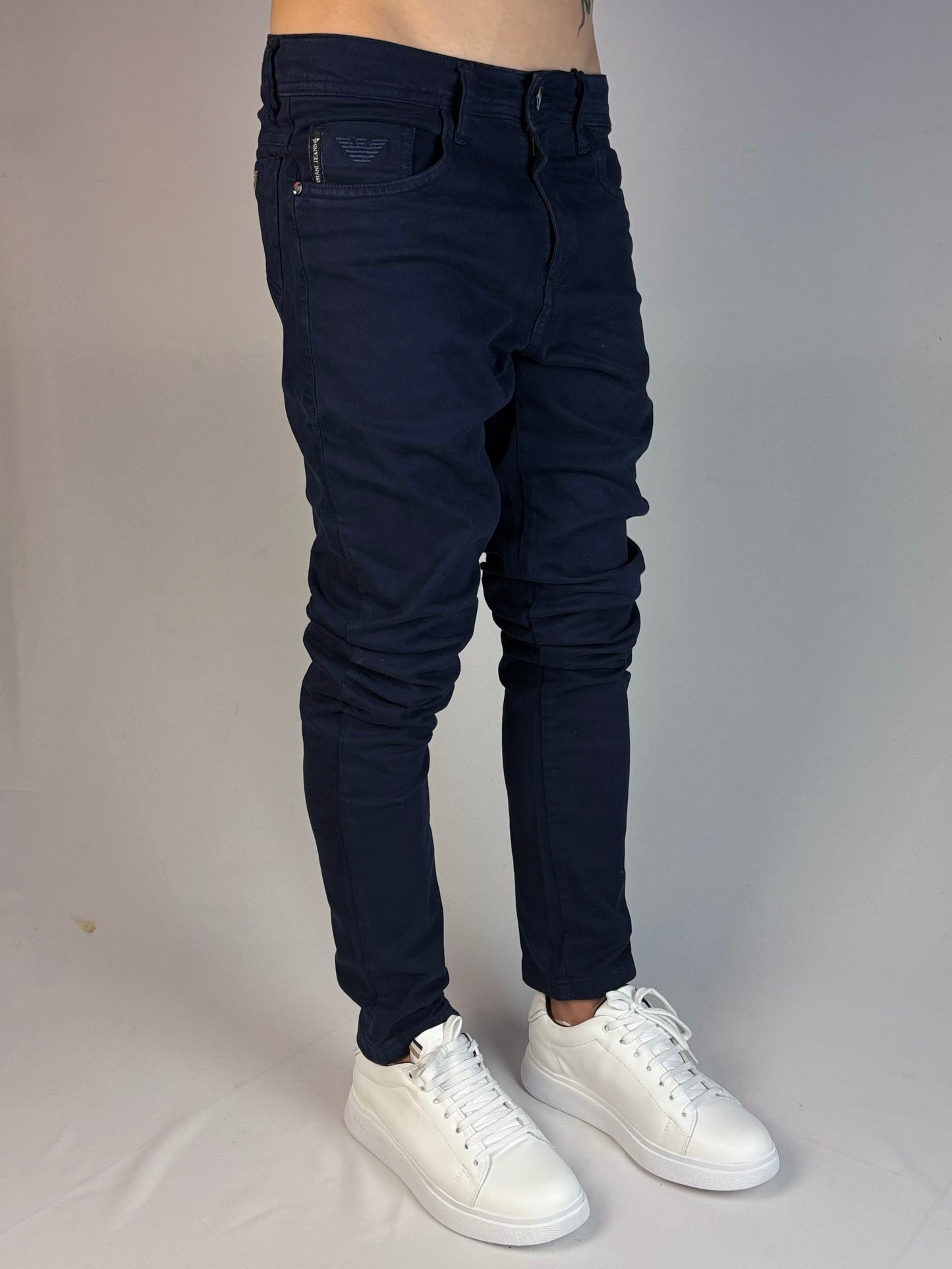 Calça Jeans Armani | Skinny - Azul Marinho