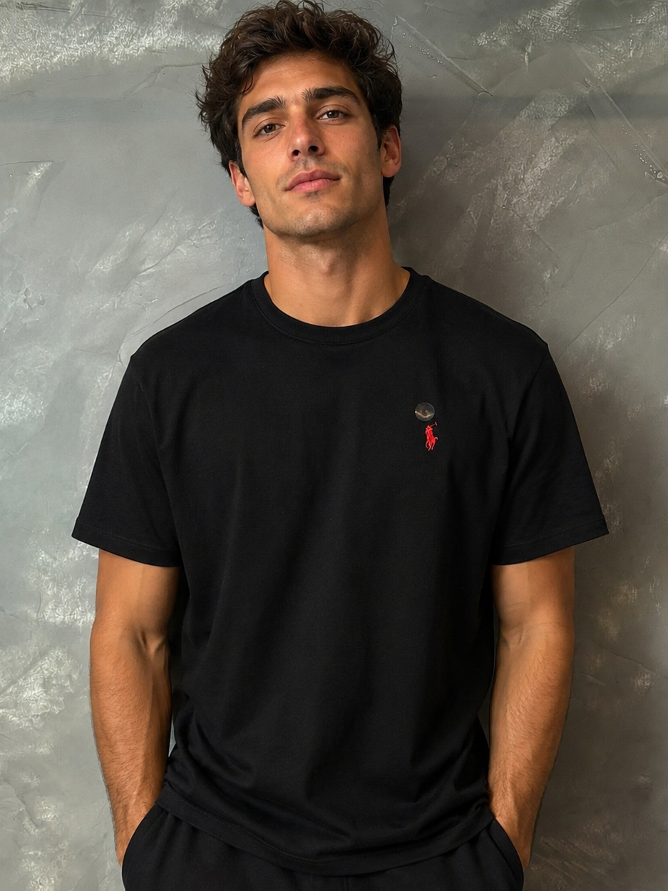 T-shirt Ralph Lauren -  Preta Red