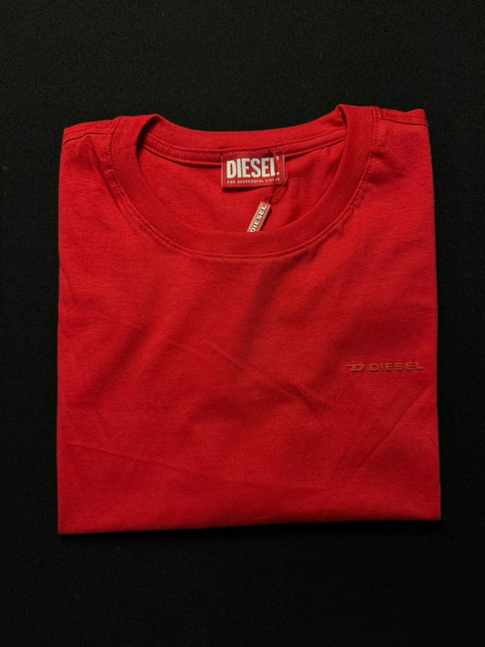 Camiseta Diesel | Pima Cotton - Vermelha