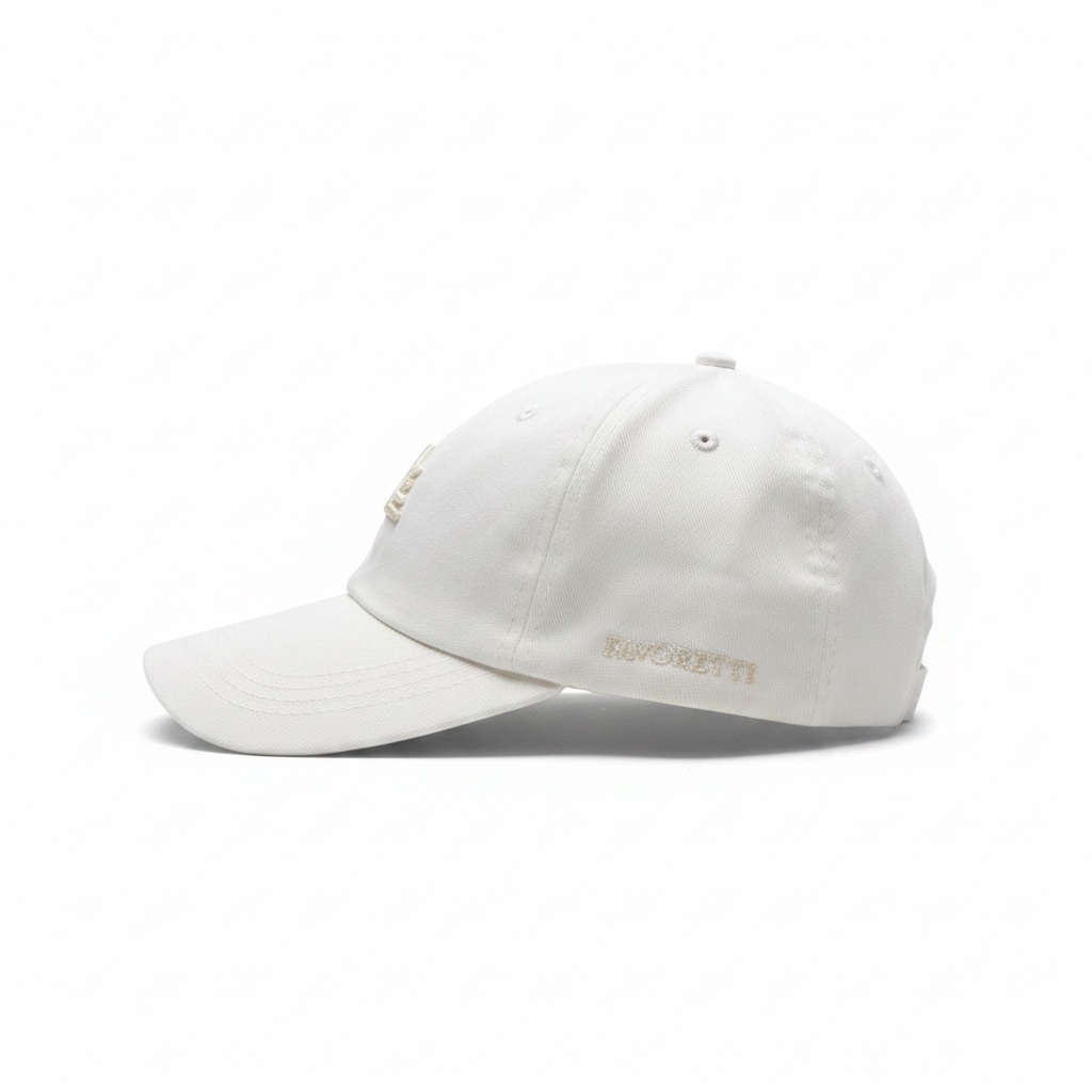 Boné Favoretti | Dad Hat Fav - Monocromático Off White