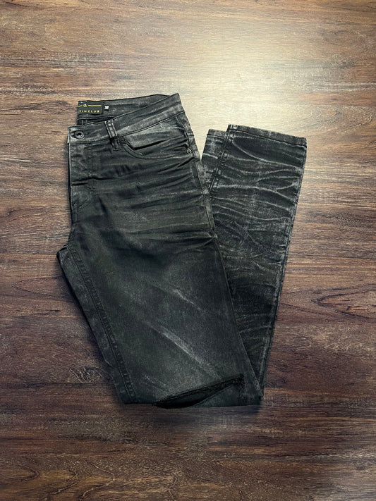 CALÇA JEANS | AUSTIN GLUB - PRETA