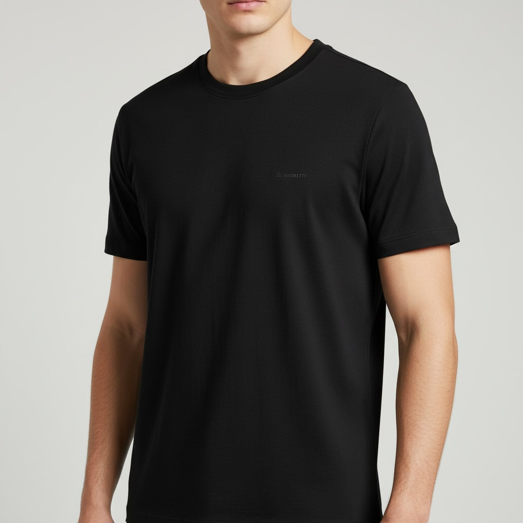 T-Shirt Favoretti | Cotton Fav - Favoretti Monocromática Noite