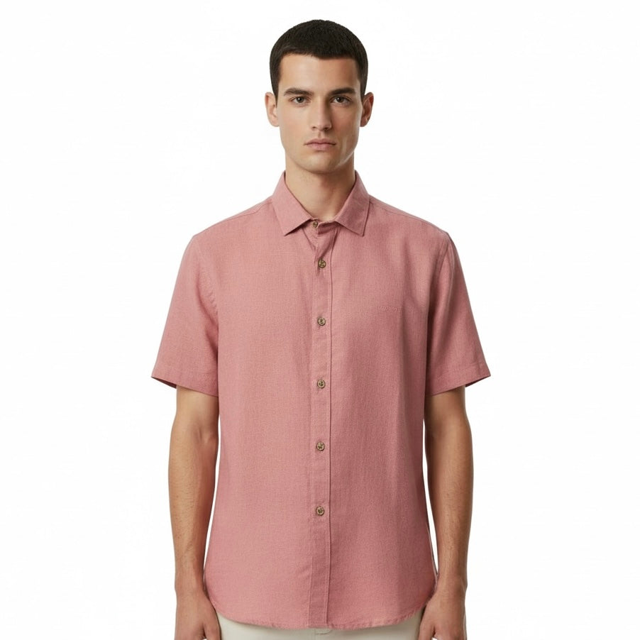 Camisa CCI | Casual Linho - Light Coral