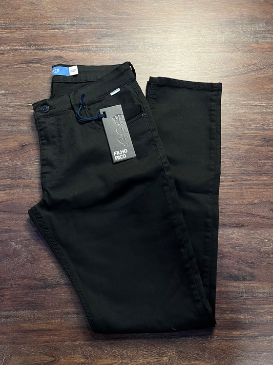 CALÇA JEANS | FILHO RICO - PRETA
