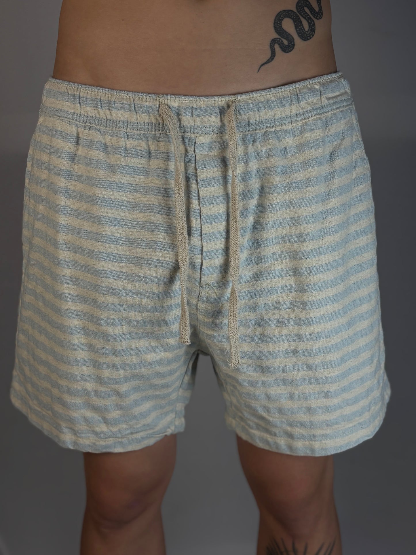 Short Casual Polo Ralph Lauren | Sarja natural Flow - Listrado Azul