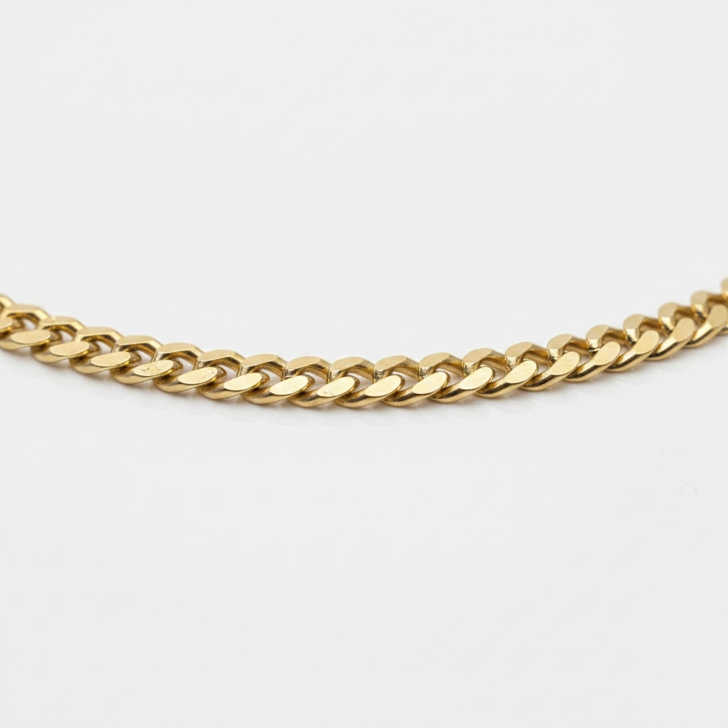 Grumet | corrente banhada a ouro 18K | 60cm