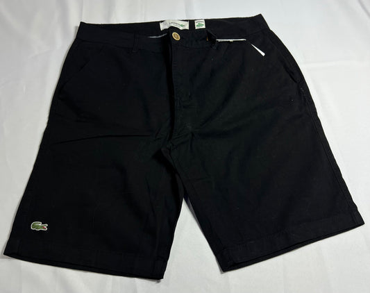 BERMUDA BRIM LACOSTE PRETA