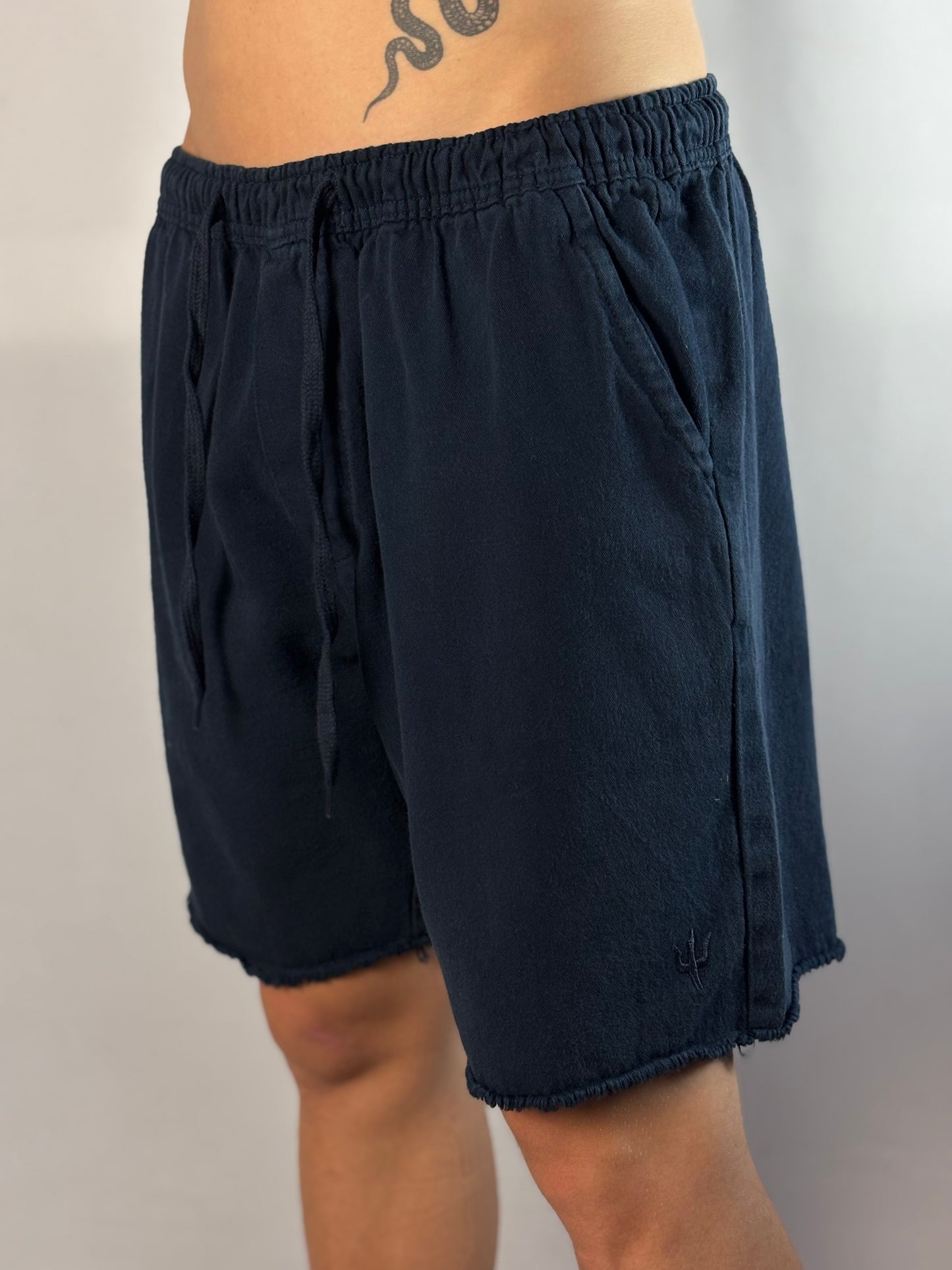 Short Casual Osklen | Sarja natural Flow - Navy Blue